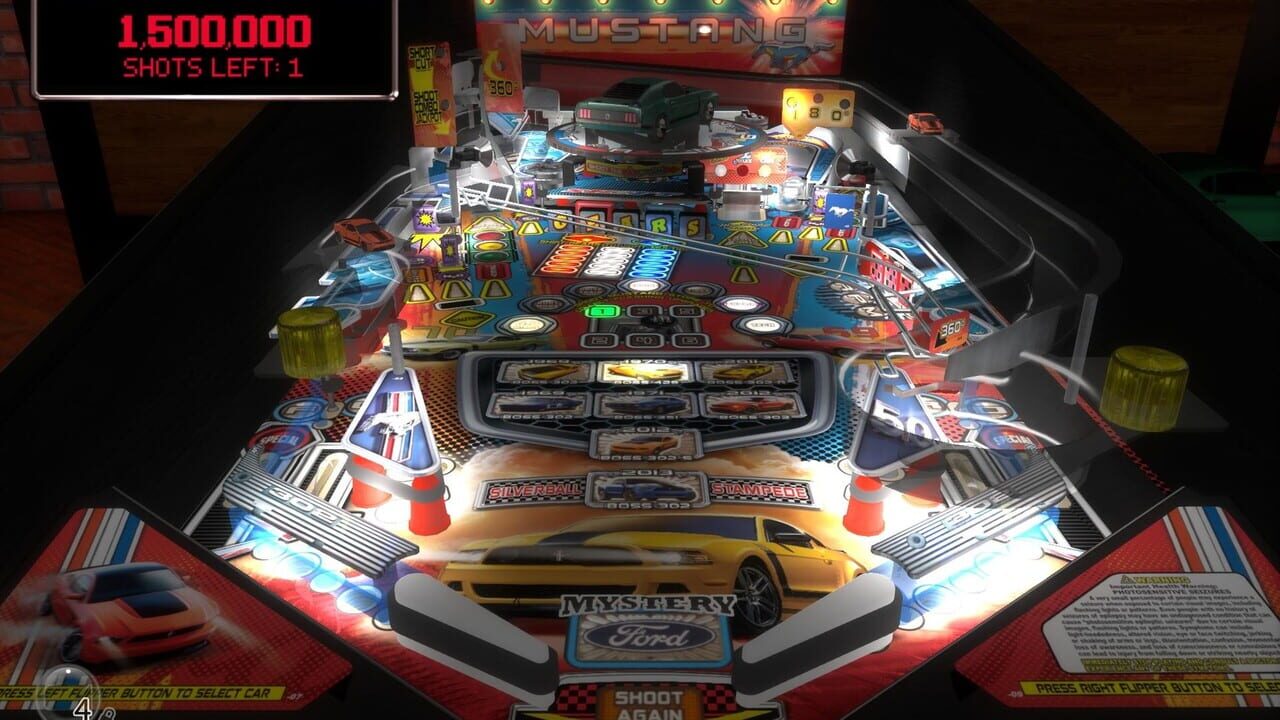 Stern Pinball Arcade: Mustang Image