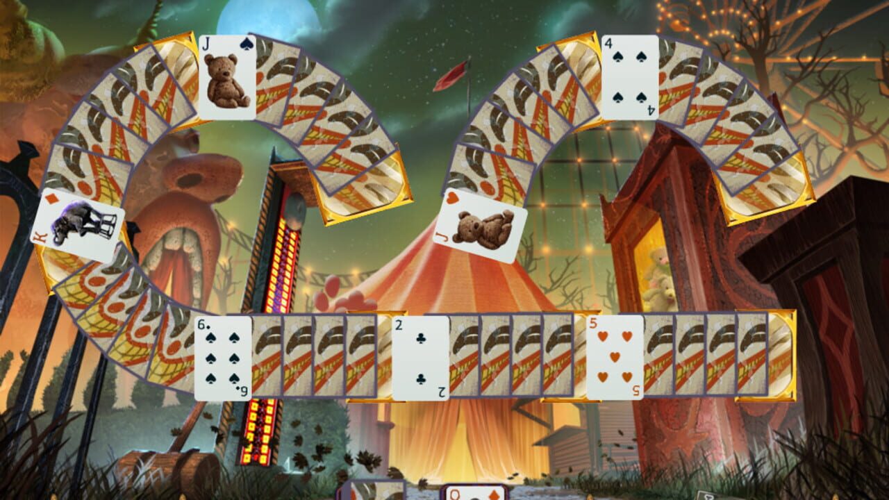 Dark Solitaire: Mystical Circus — Screenshot 1