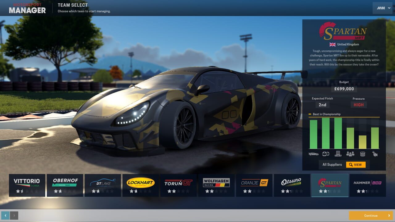 Motorsport Manager - GT Series Image