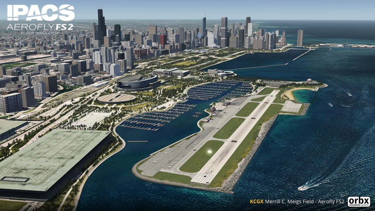 Aerofly FS 2 Flight Simulator: Orbx - Chicago Meigs Field Image