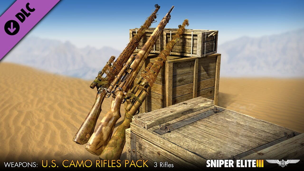 Sniper Elite III: U.S. Camouflage Rifles Pack Image