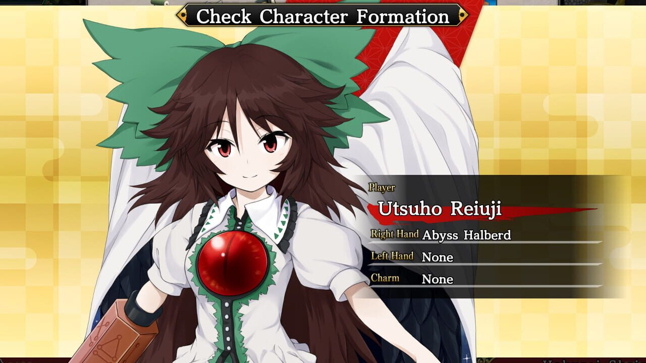 Touhou Genso Wanderer Reloaded: Utsuho Reiuji Image