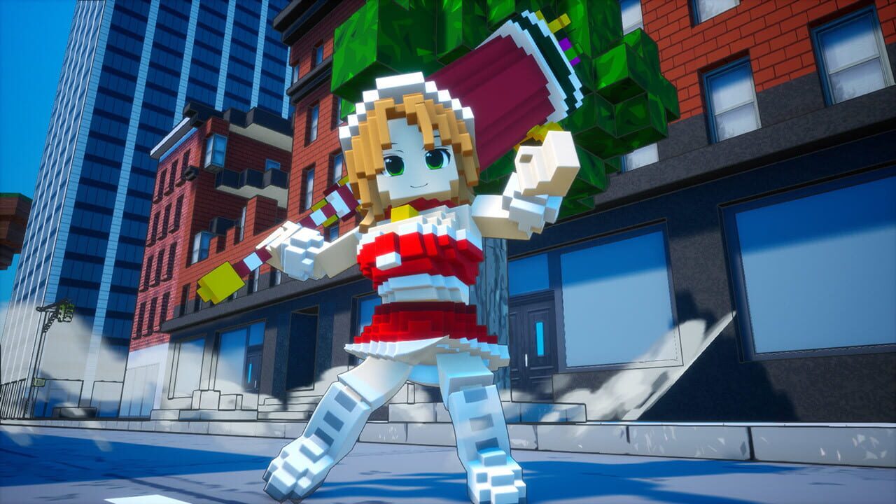 Earth Defense Force: World Brothers - Riho Futaba, Merry Santa Costume — Screenshot 4