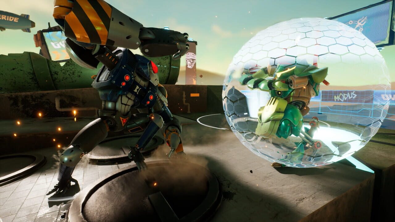 Override 2: Super Mech League - Bemular Fighter Image