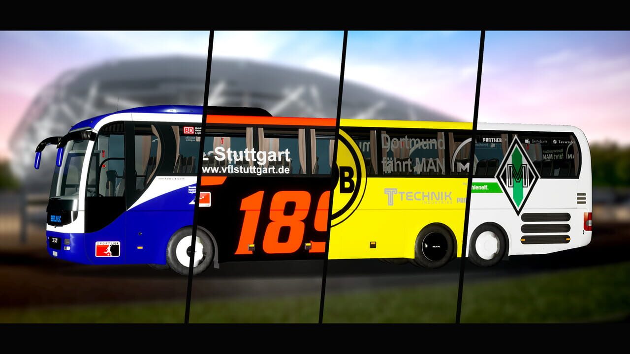 Fernbus Simulator: Football Team Bus Image