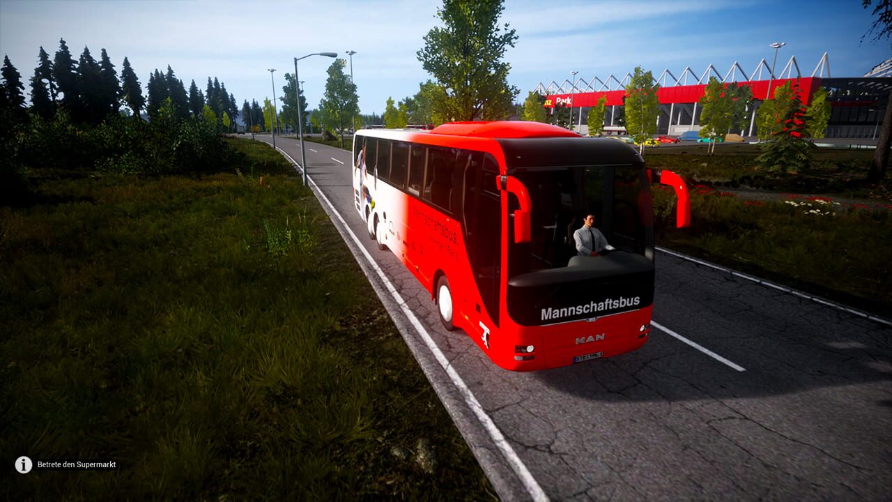Fernbus Simulator: Football Team Bus Image