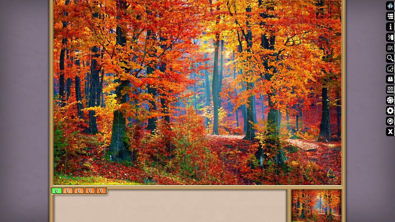 Pixel Puzzles Ultimate: New England Fall Image