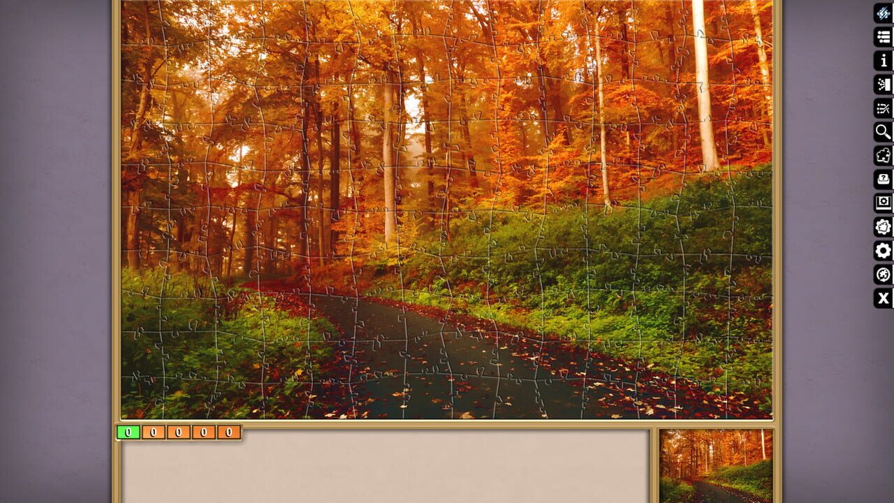 Pixel Puzzles Ultimate: New England Fall Image