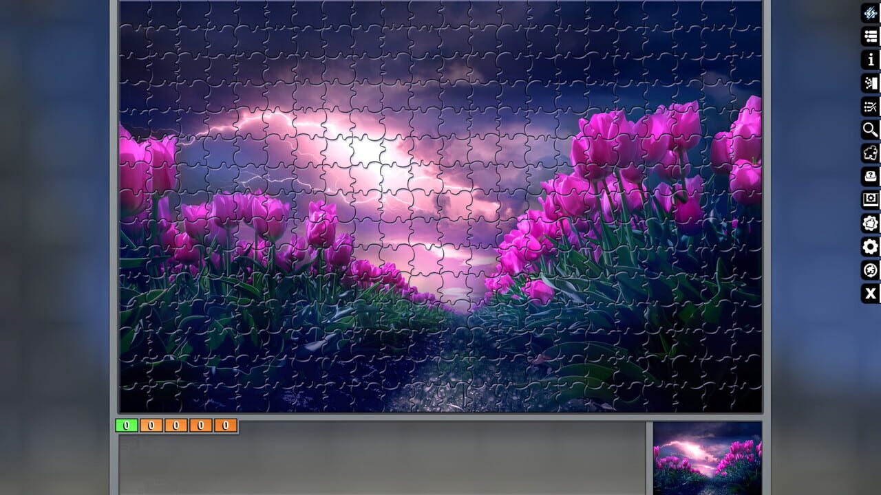 Pixel Puzzles Ultimate: Flowers Image