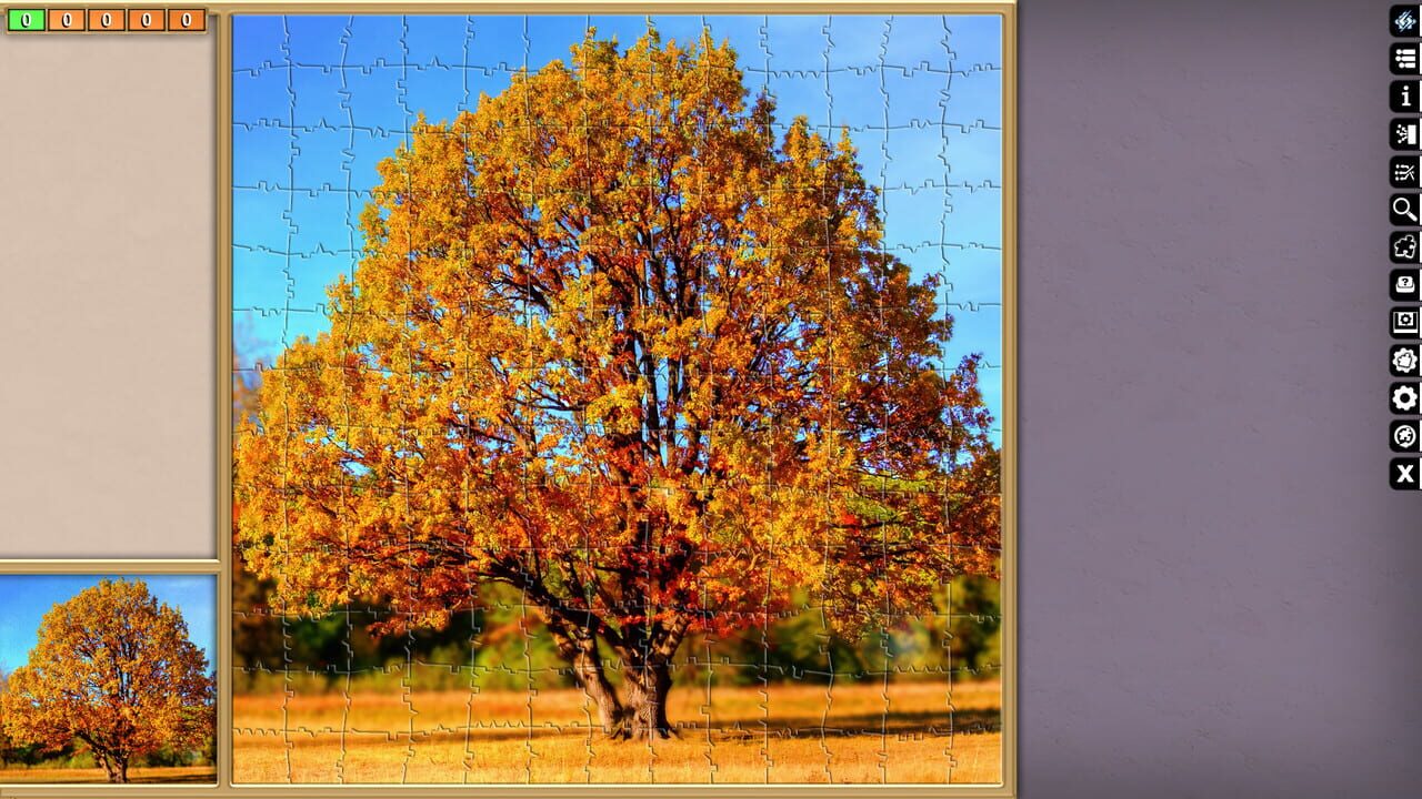 Pixel Puzzles Ultimate: New England Fall Image