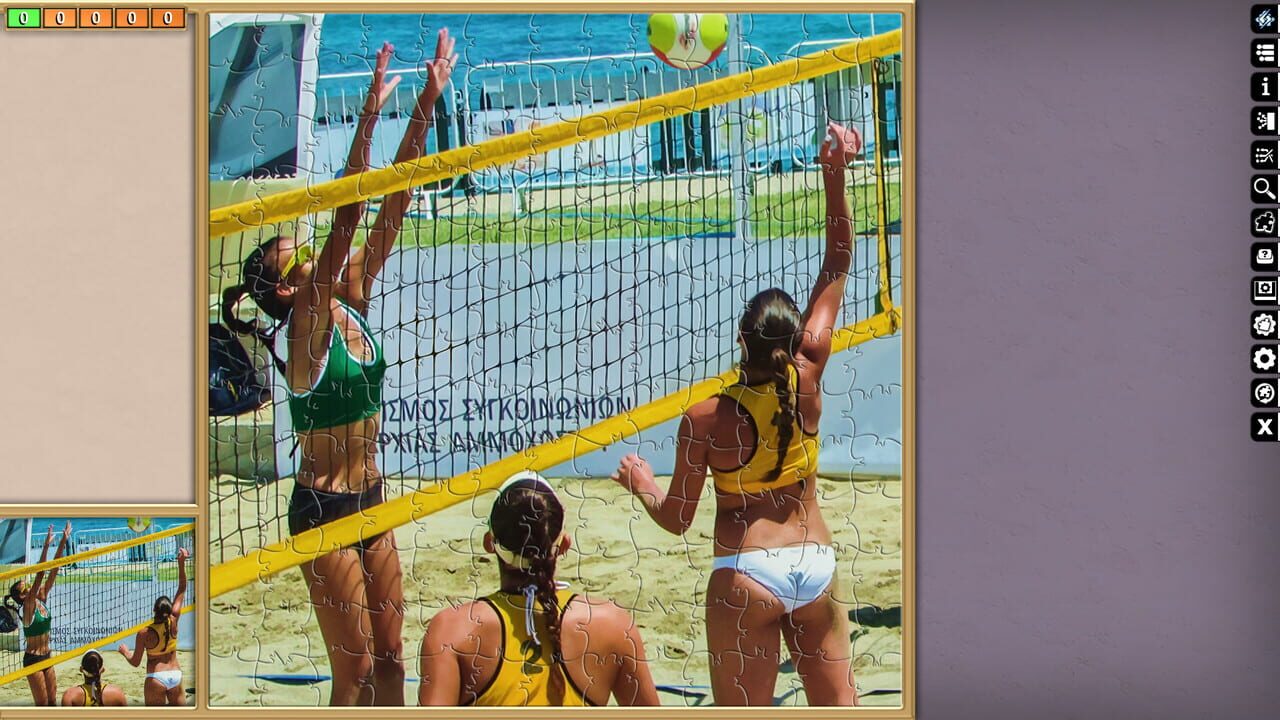 Pixel Puzzles Ultimate: Beach Volleyball — Screenshot 5
