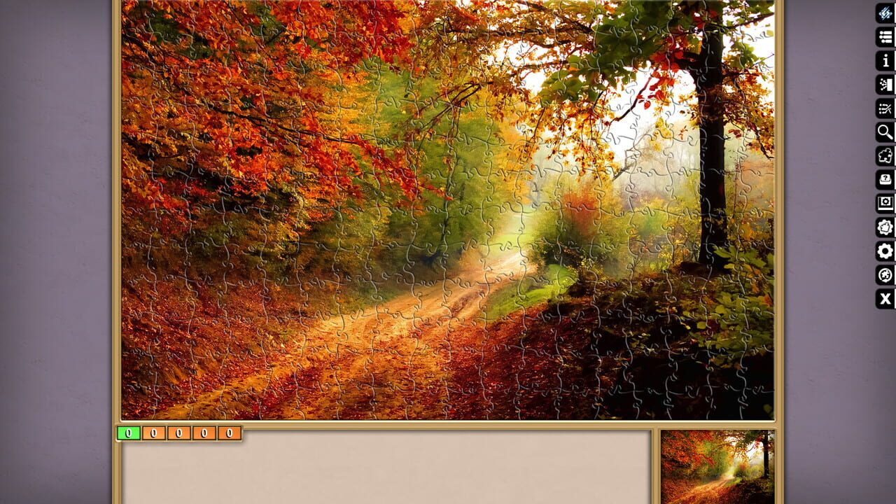 Pixel Puzzles Ultimate: New England Fall Image