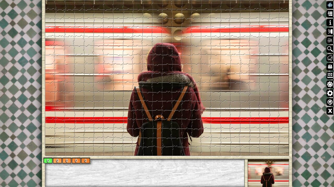Pixel Puzzles Ultimate: Trains Image