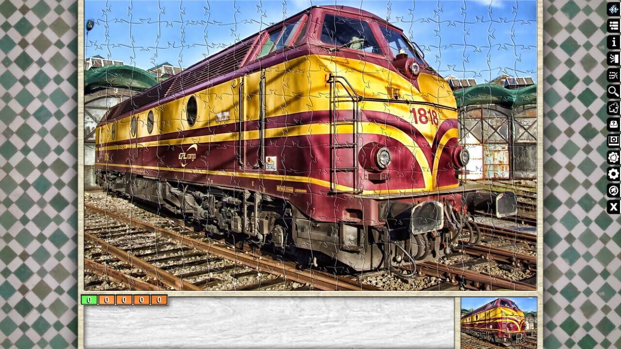 Pixel Puzzles Ultimate: Trains — Screenshot 2