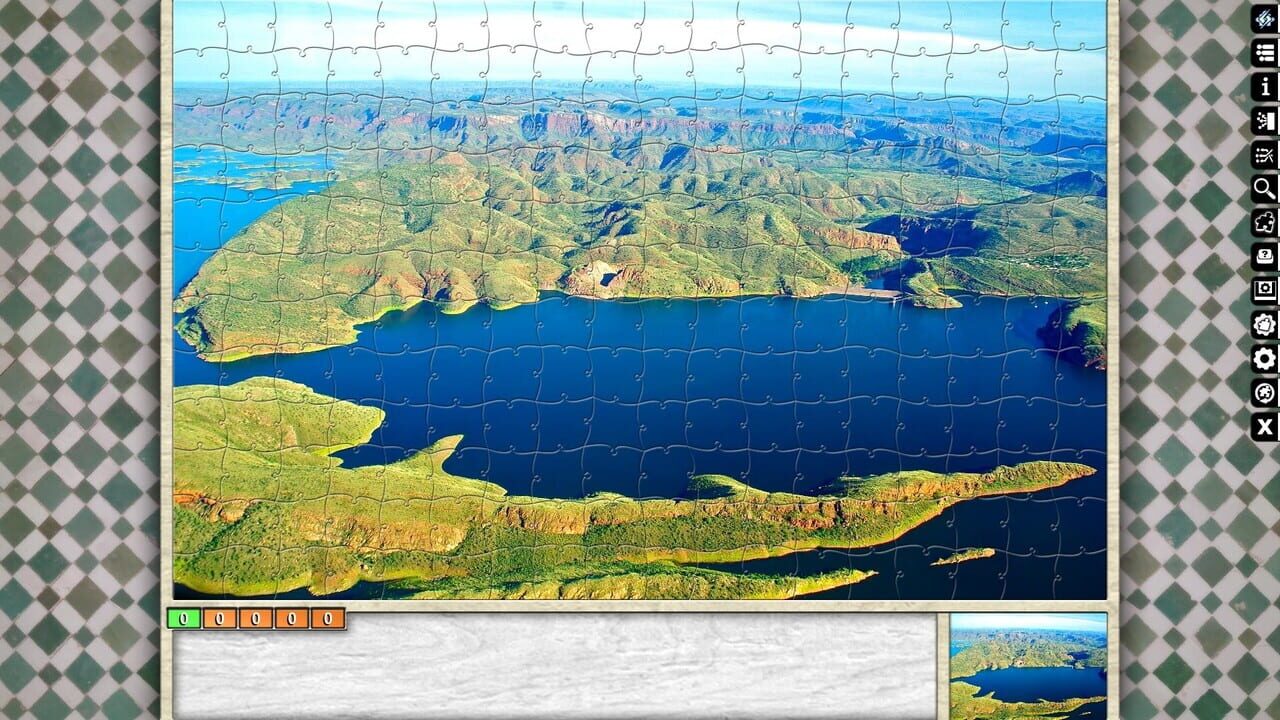 Pixel Puzzles Ultimate: Aerial Photography Image