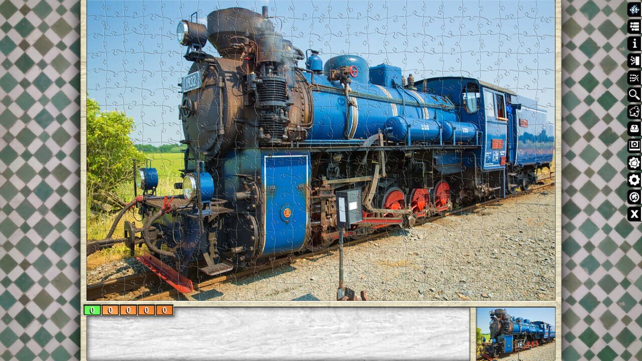 Pixel Puzzles Ultimate: Trains Image