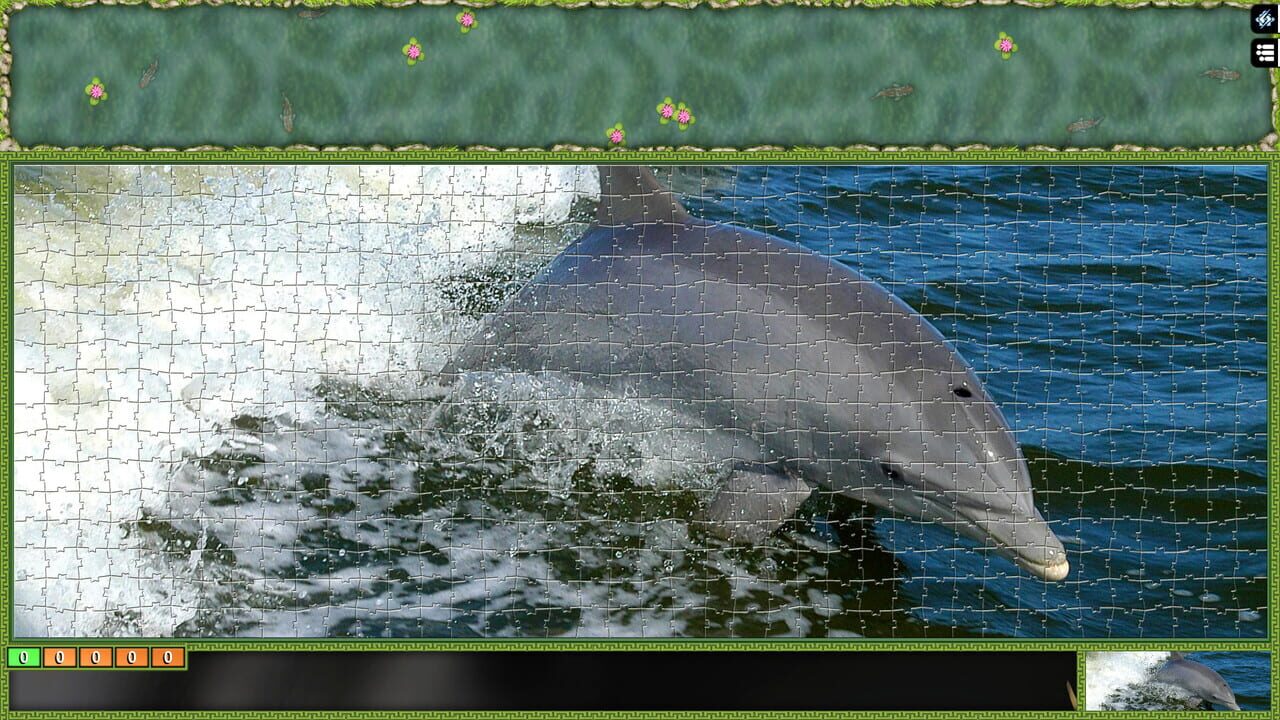 Pixel Puzzles Ultimate: Dolphins Image