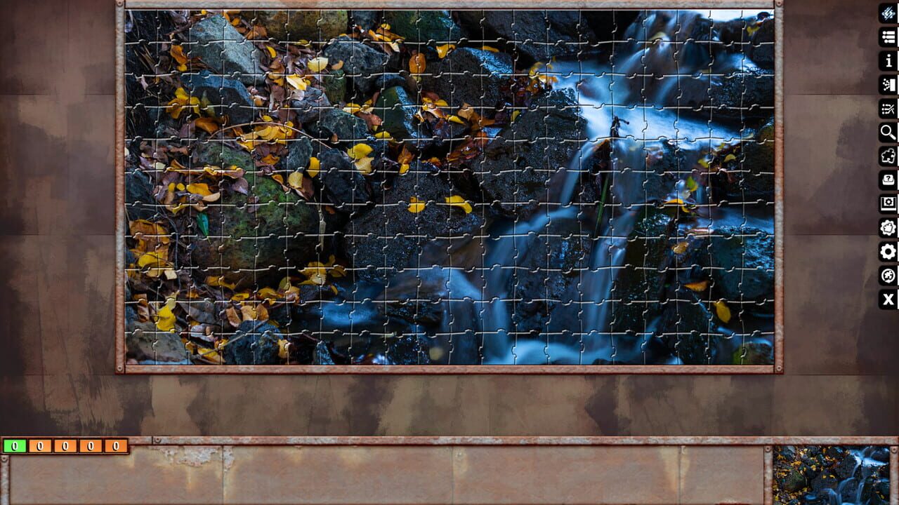 Pixel Puzzles Ultimate: Waterfalls Image