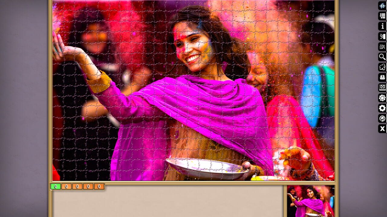 Pixel Puzzles Ultimate: India Image