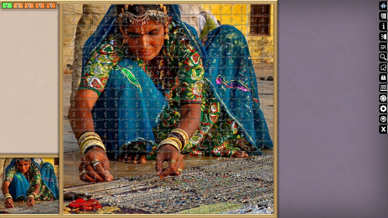 Pixel Puzzles Ultimate: India Image