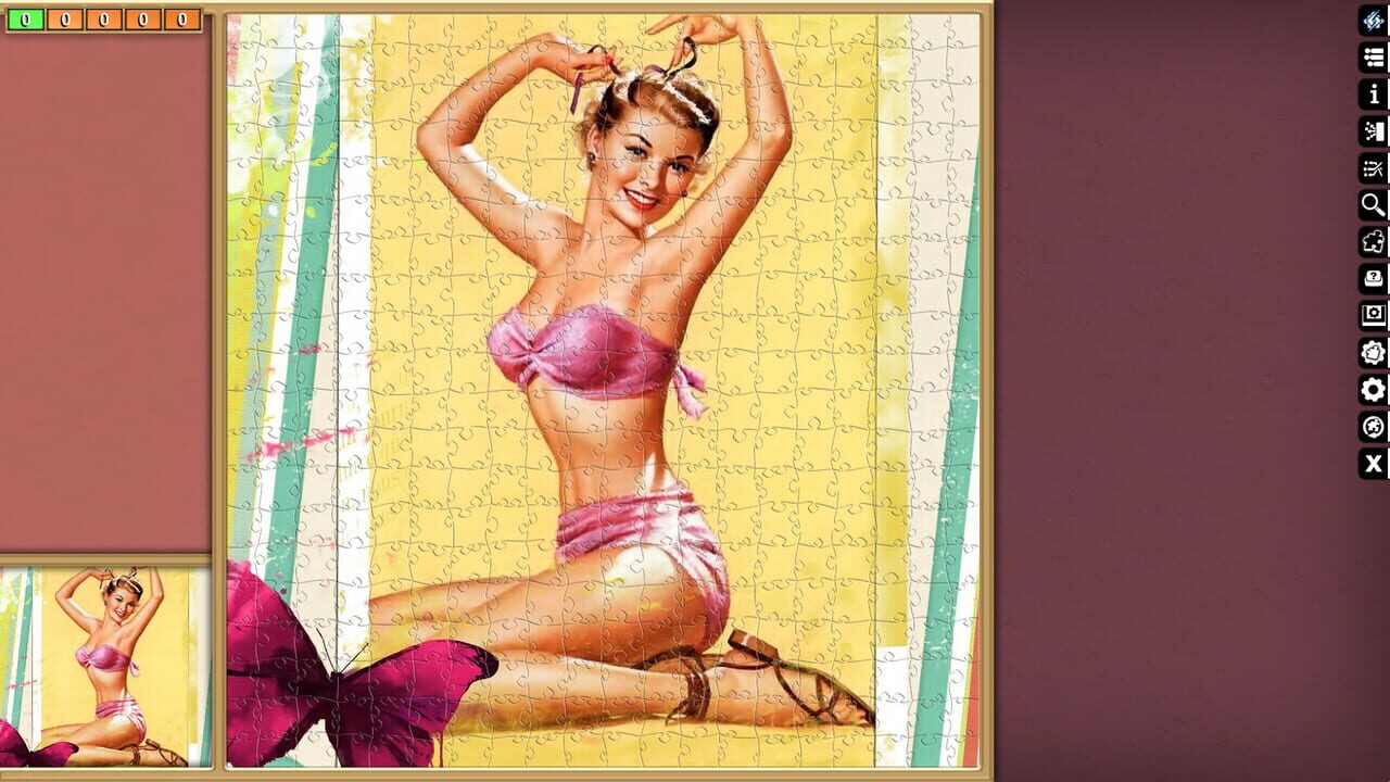 Pixel Puzzles Ultimate: Pin-Ups — Screenshot 4