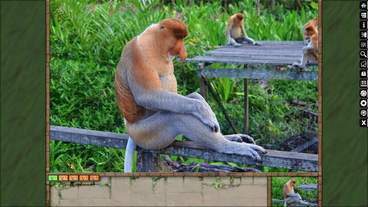 Pixel Puzzles Ultimate: Primates Image