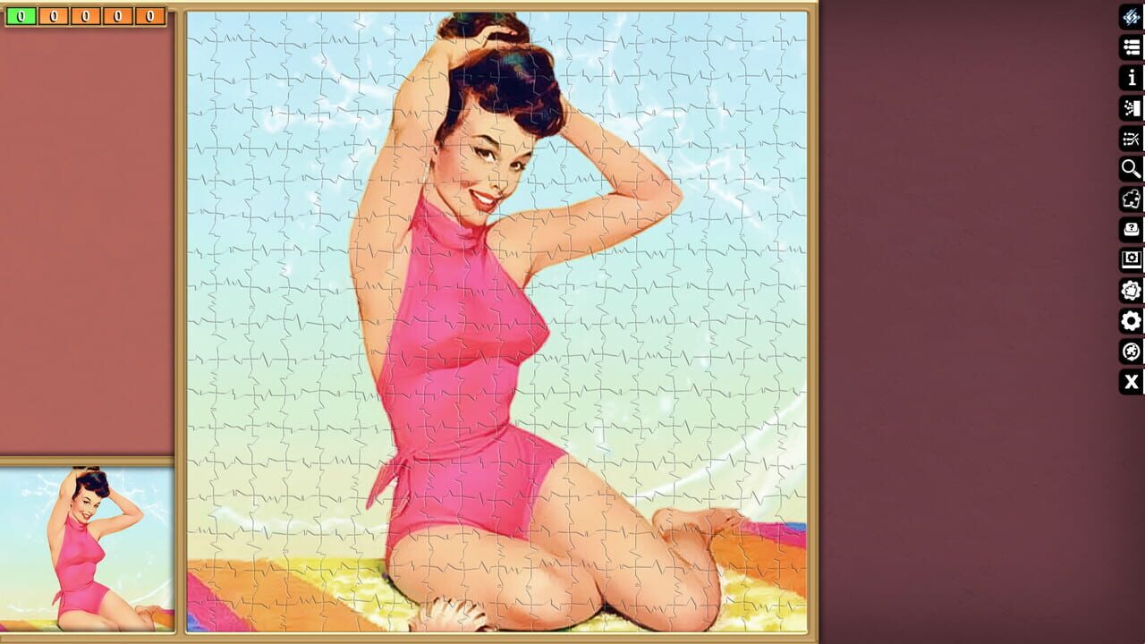 Pixel Puzzles Ultimate: Pin-Ups Image