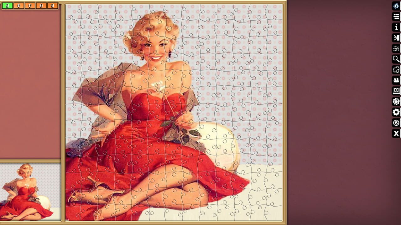 Pixel Puzzles Ultimate: Pin-Ups — Screenshot 3