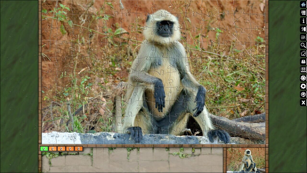 Pixel Puzzles Ultimate: Primates Image