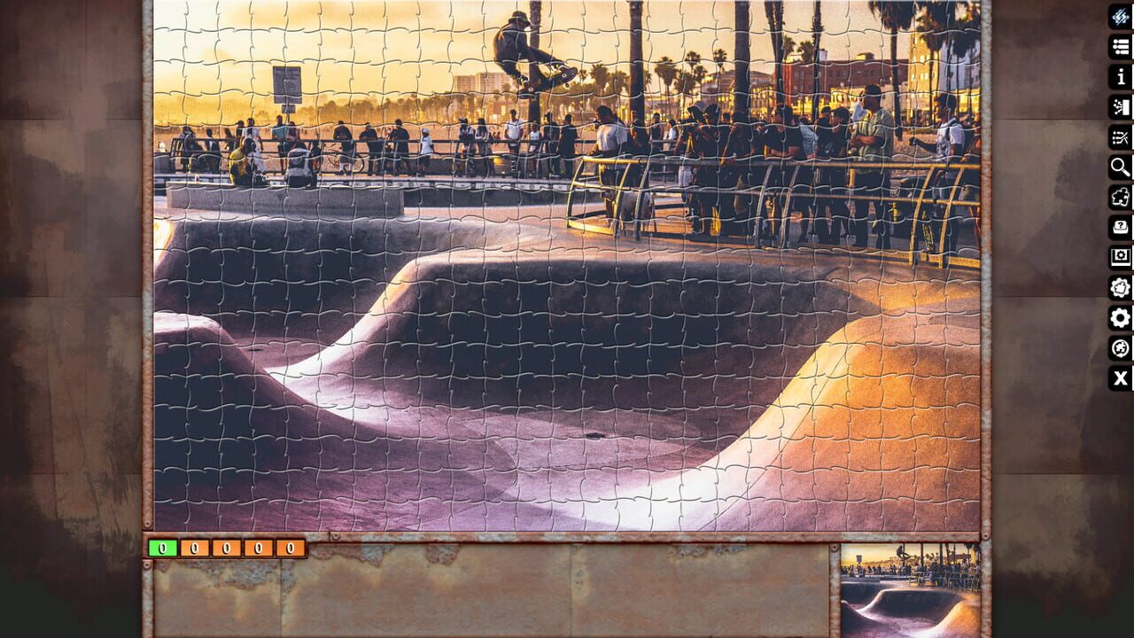 Pixel Puzzles Ultimate: Extreme Sports Image