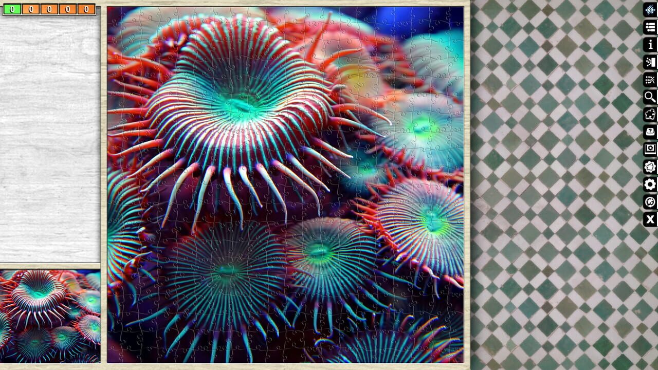 Pixel Puzzles Ultimate: Coral Reef Image