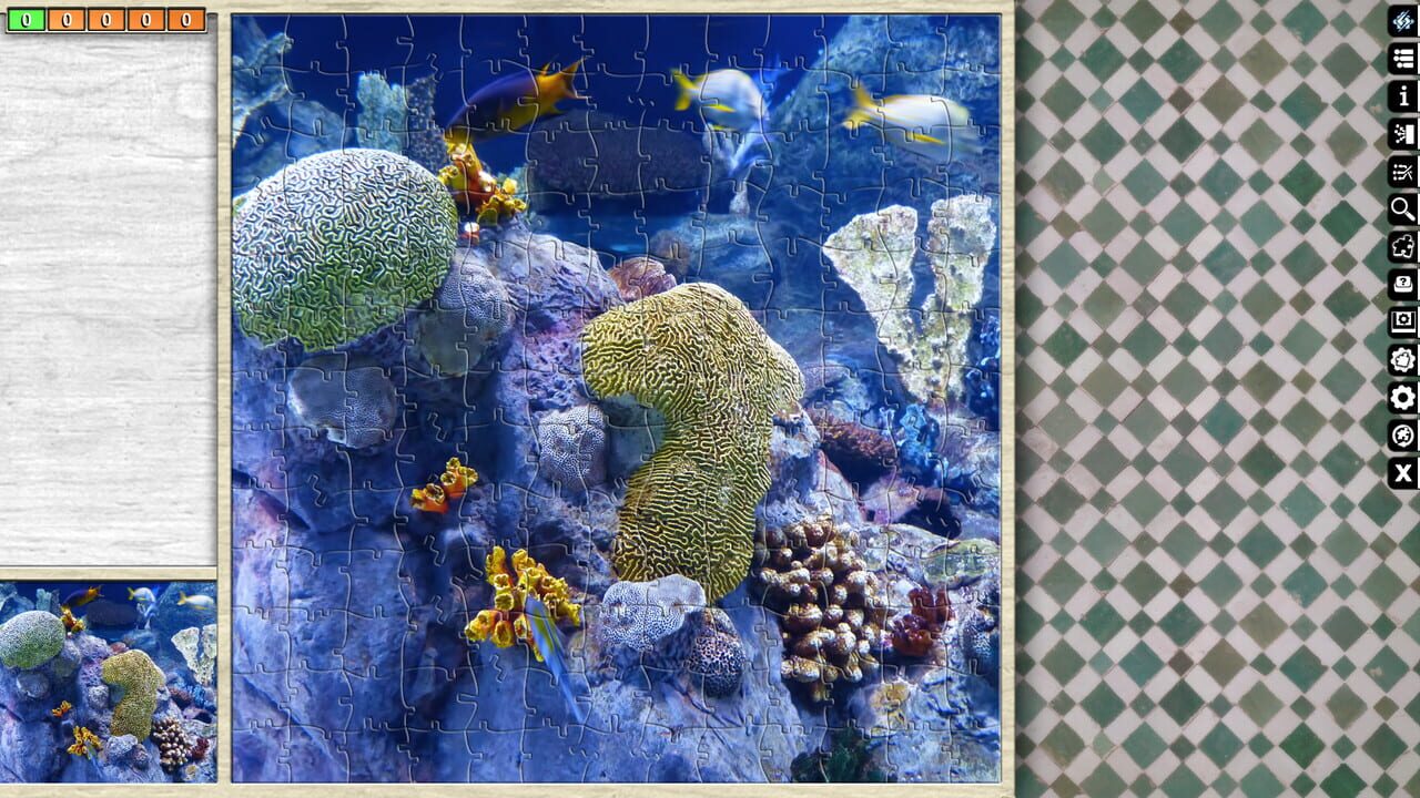 Pixel Puzzles Ultimate: Coral Reef Image