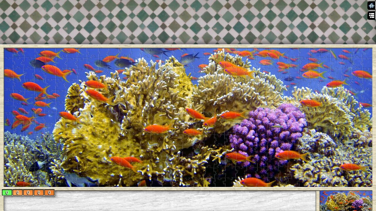 Pixel Puzzles Ultimate: Coral Reef Image