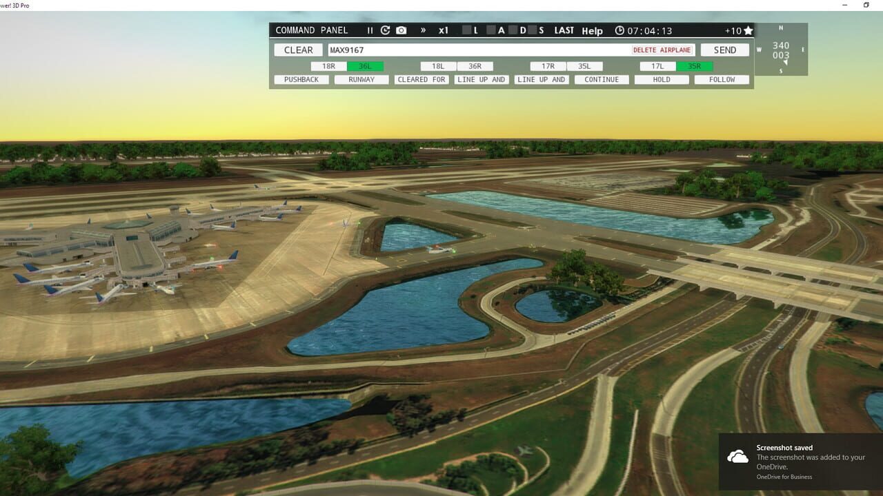 Tower!3D Pro: KMCO Airport Image