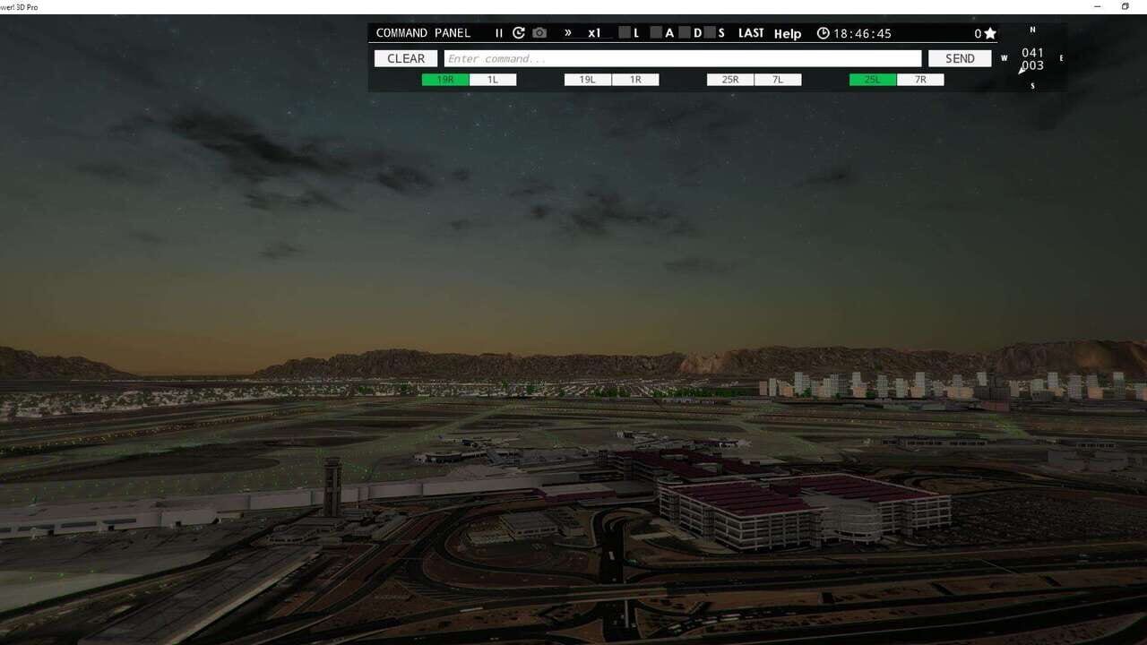 Tower!3D Pro: KLAS Airport Image