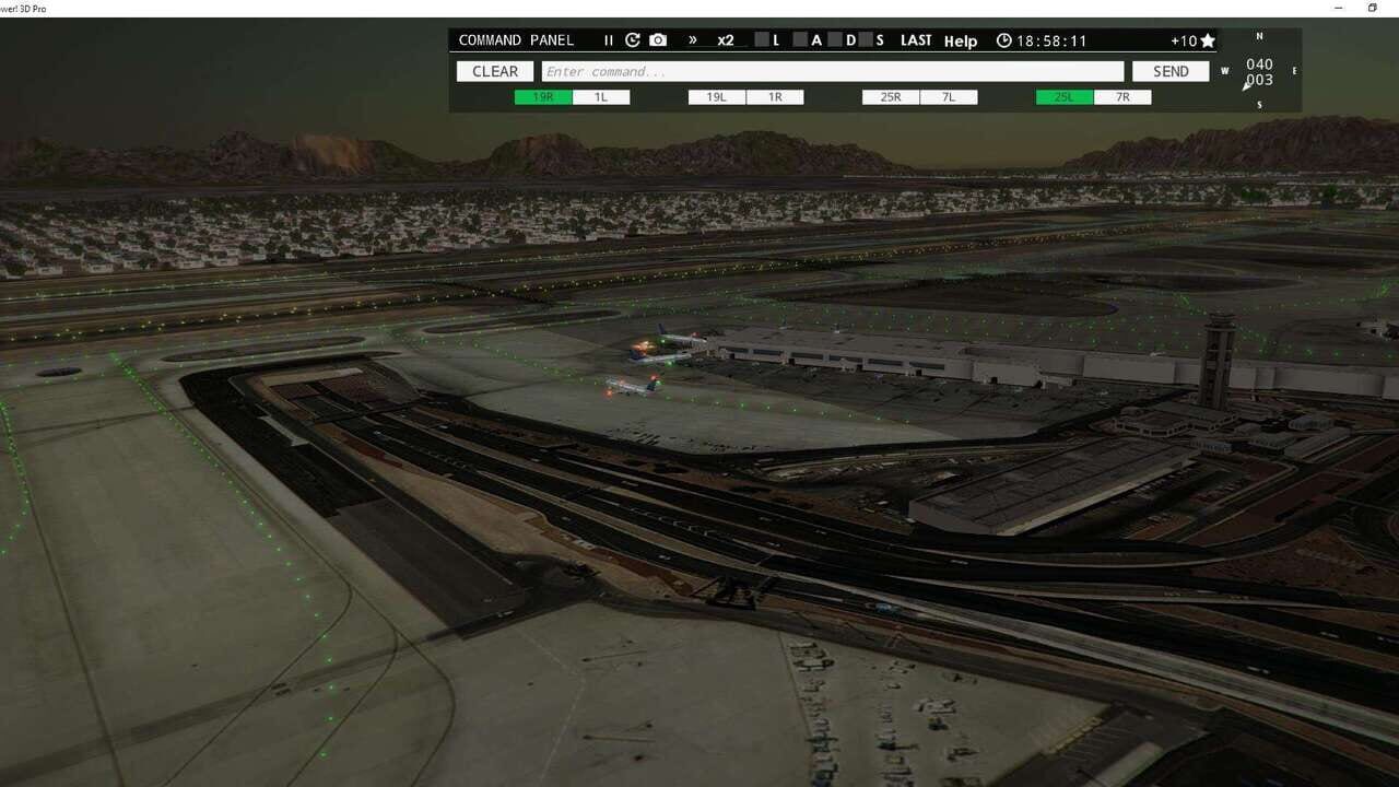 Tower!3D Pro: KLAS Airport Image