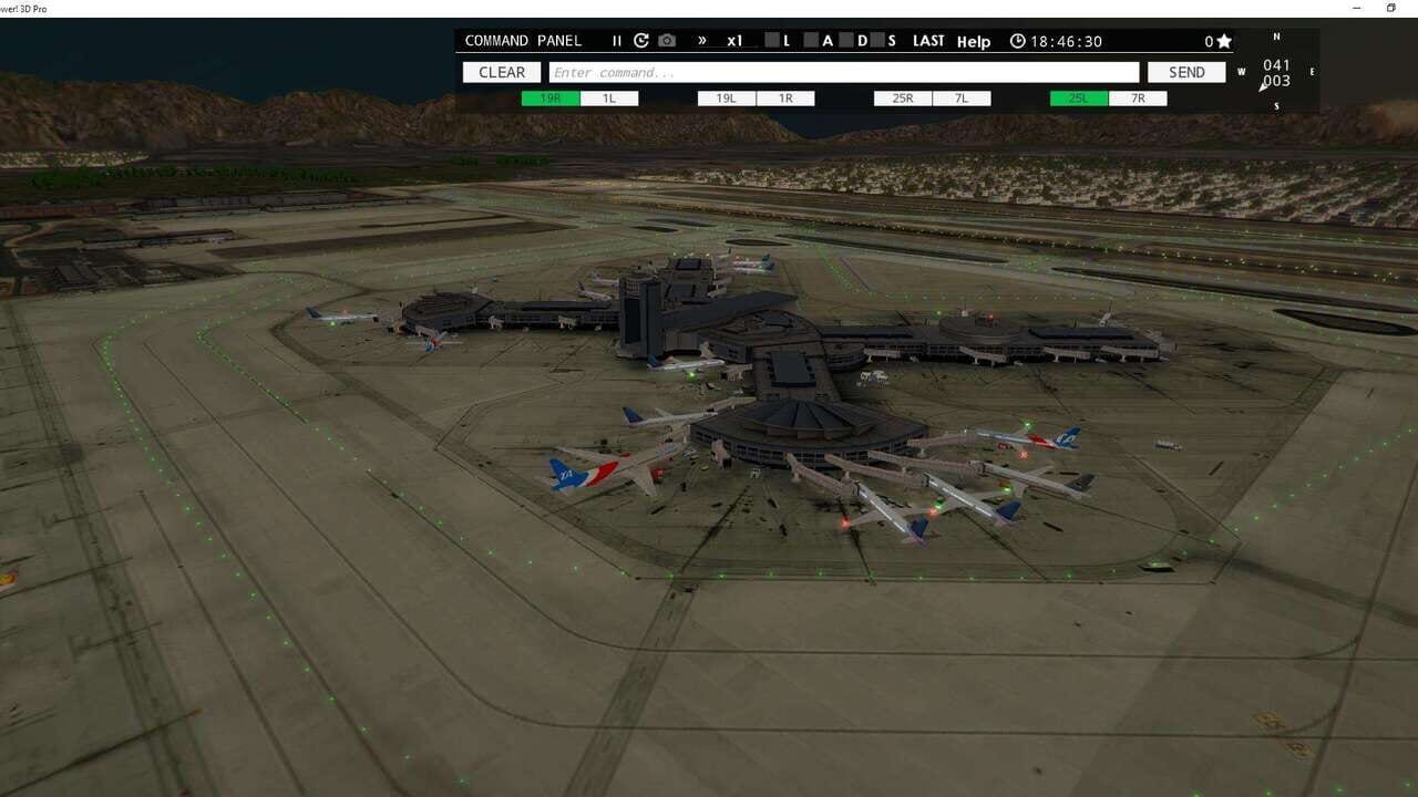 Tower!3D Pro: KLAS Airport Image