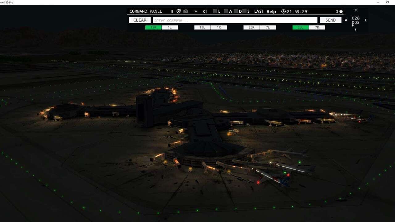 Tower!3D Pro: KLAS Airport Image