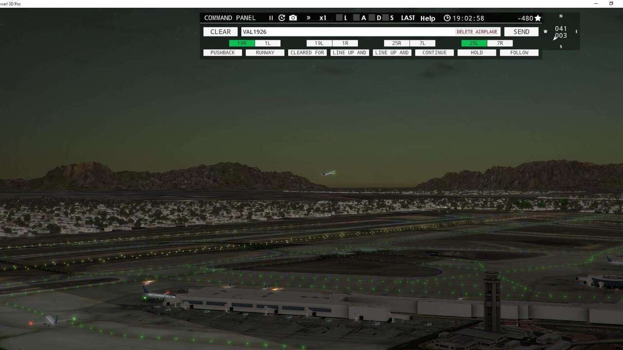 Tower!3D Pro: KLAS Airport Image