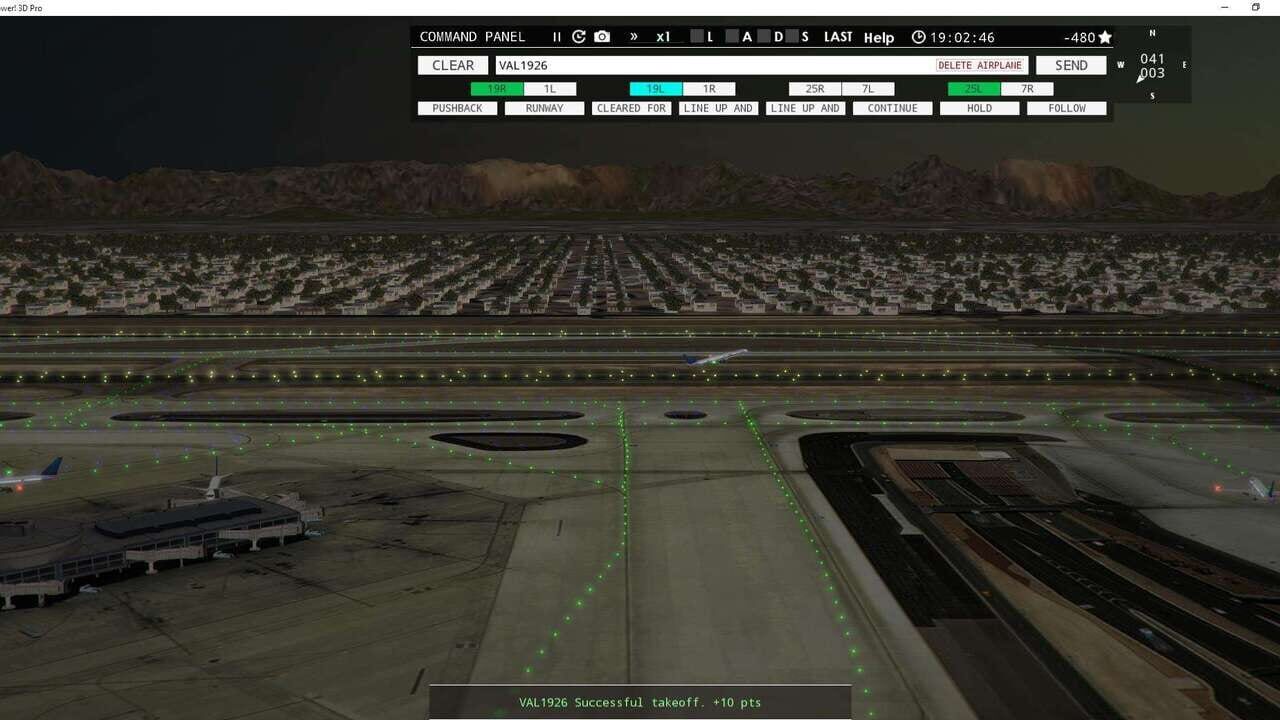 Tower!3D Pro: KLAS Airport Image