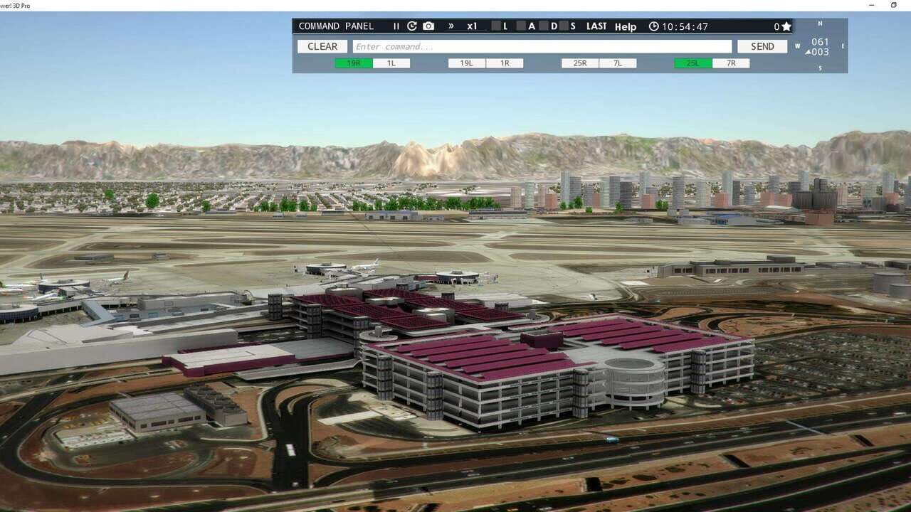 Tower!3D Pro: KLAS Airport Image