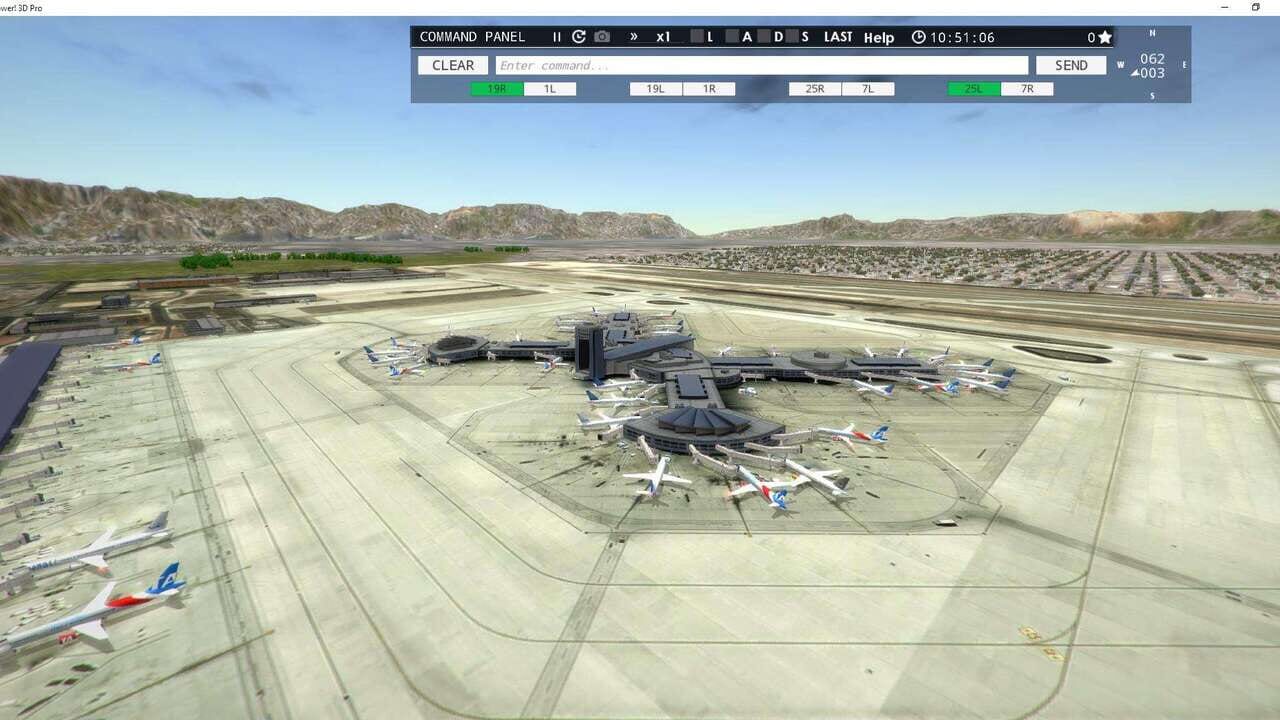 Tower!3D Pro: KLAS Airport Image