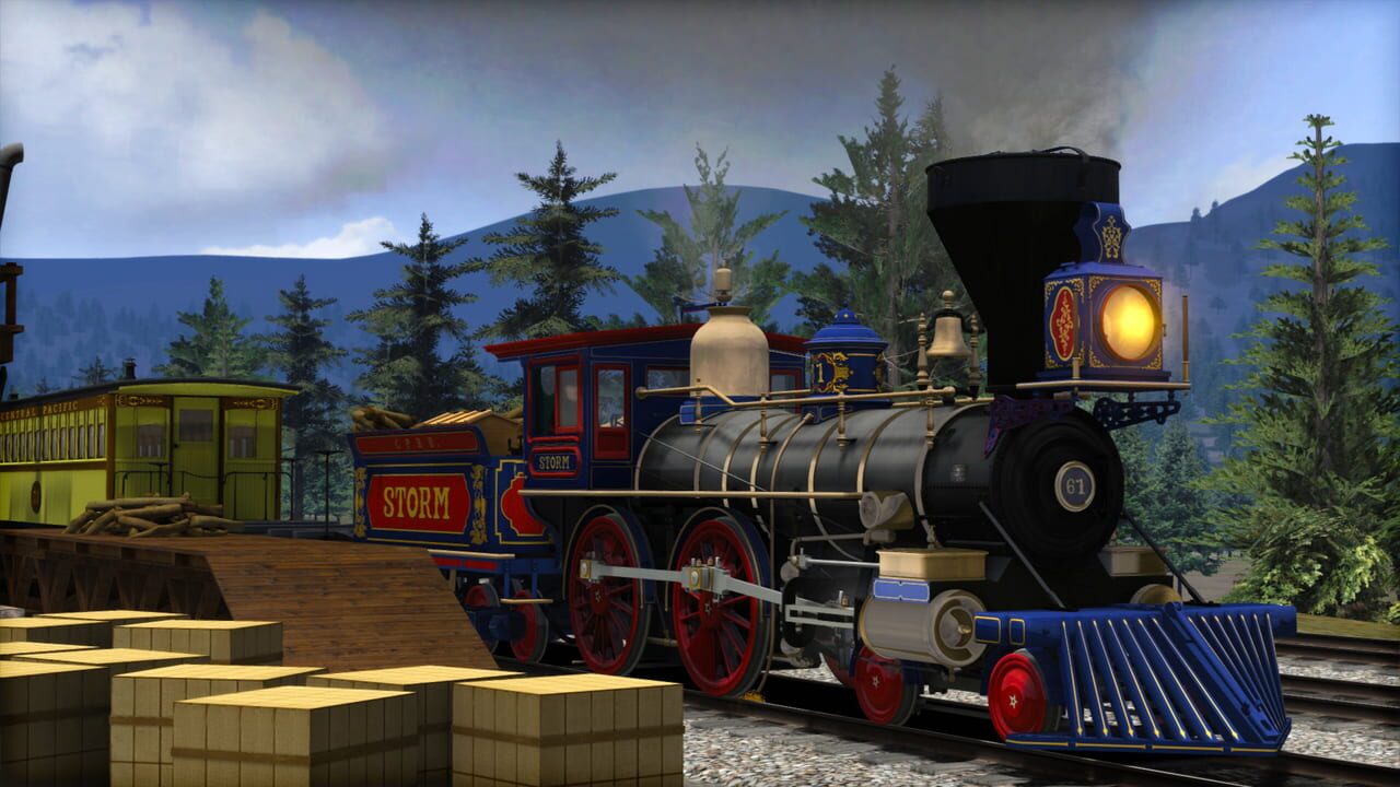 Train Simulator 2021: CPRR 4-4-0 No. 60 'Jupiter' Steam Loco Image