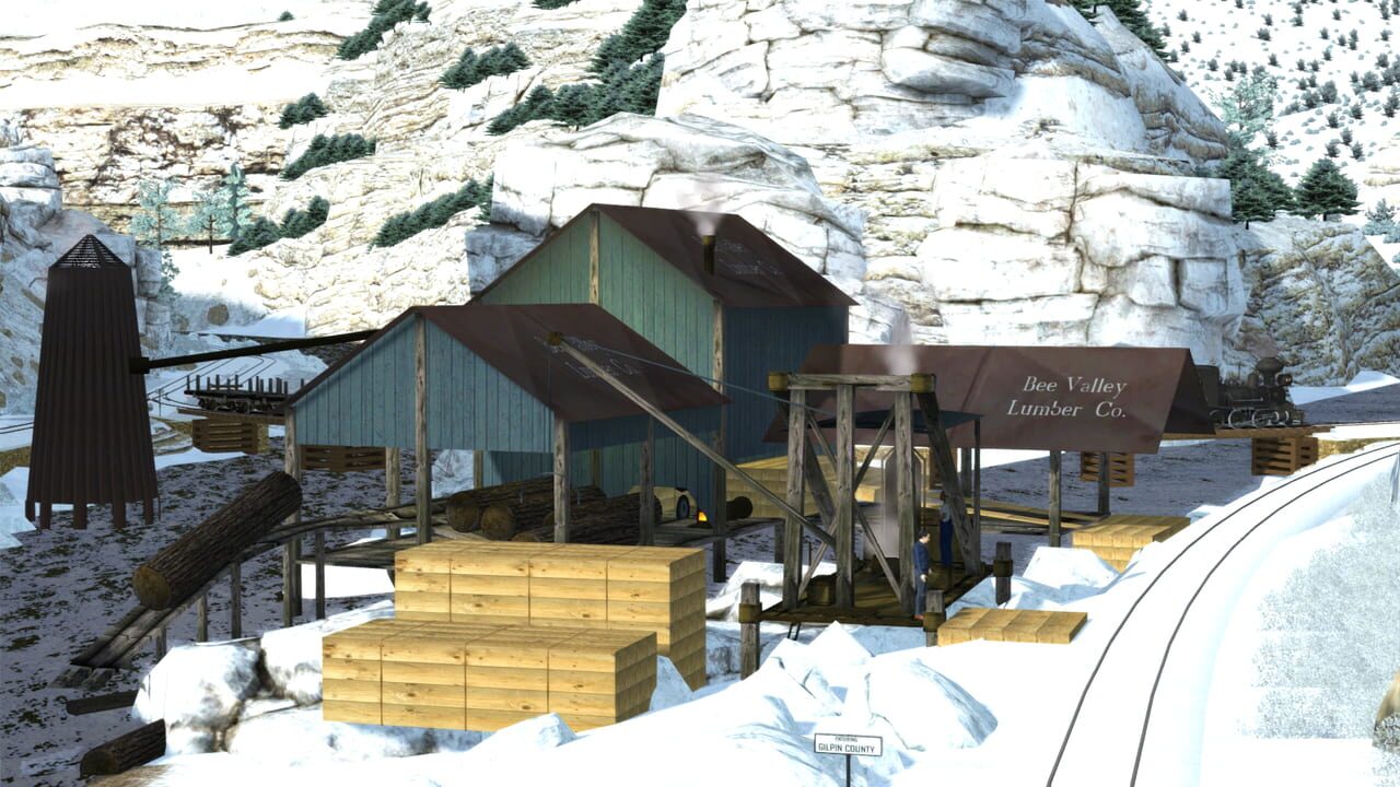 Train Simulator: Clear Creek Log & Lumber Expansion Pack Add-On Image