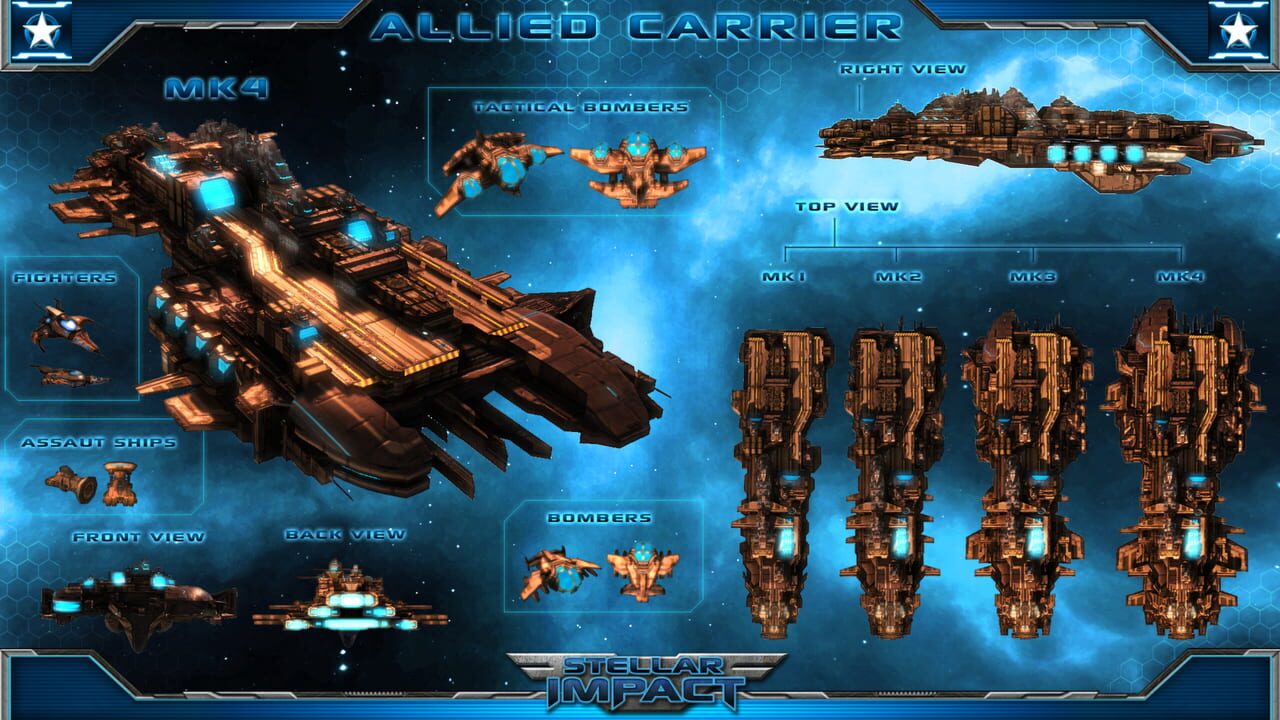 Stellar Impact: Carrier Ship Image