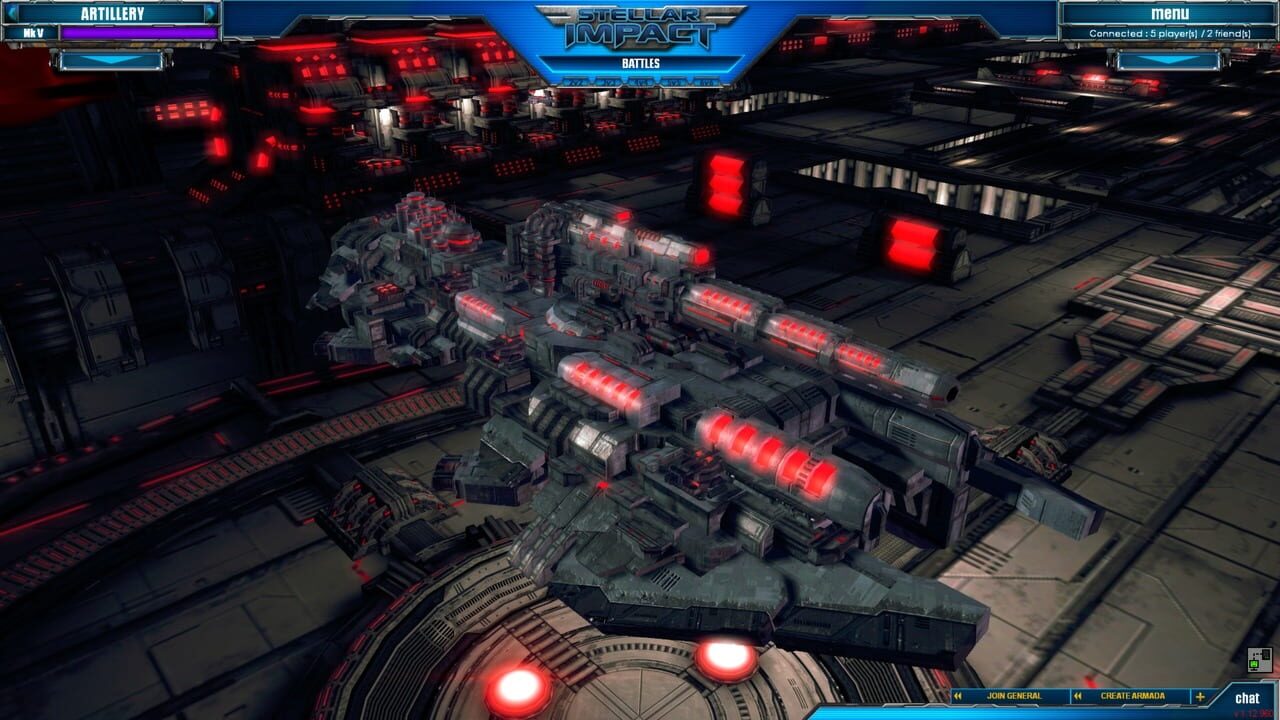 Stellar Impact: Artillery Ship Image