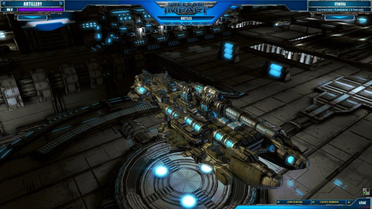 Stellar Impact: Artillery Ship Image