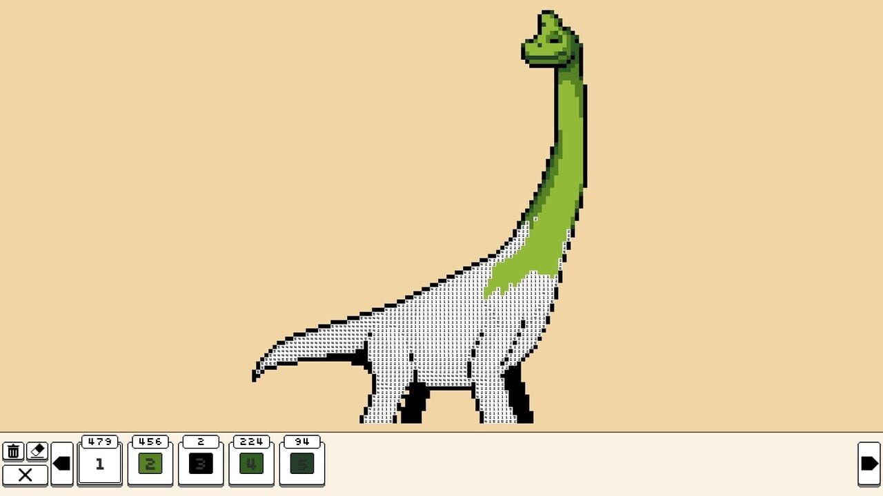 Coloring Pixels: Dinosaurs Pack — Screenshot 4