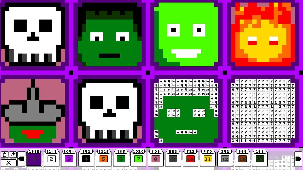 Coloring Pixels: Halloween Pack — Screenshot 2