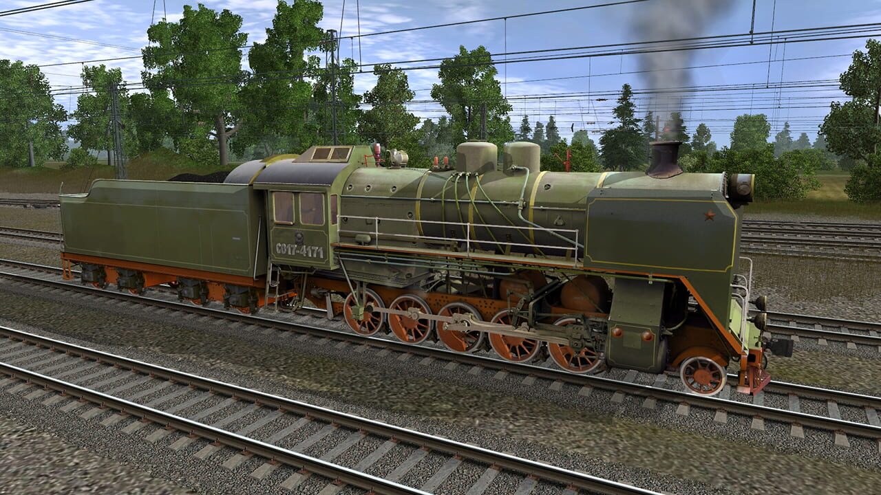 Trainz: A New Era - CO17-4171 Russian Loco and Tender Image